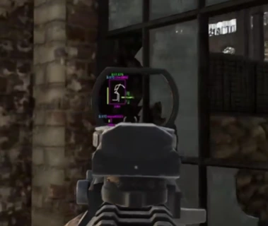 War Dogs soft aim and player ESP with skeleton overlay and purple box in CQC